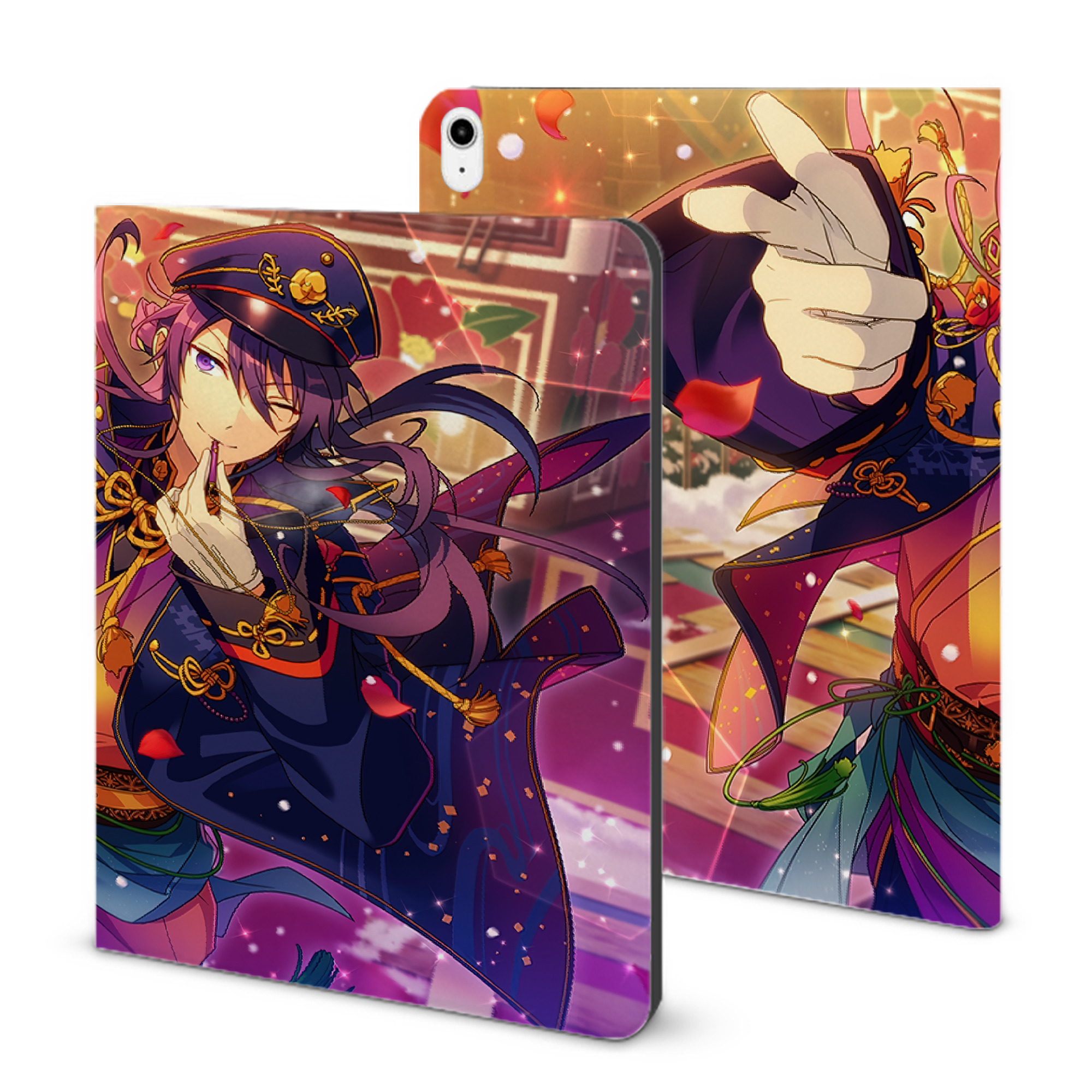（画像用） あんさんぶるスターズ! Ensemble Stars IPadケース ペンホルダー付き ブックスタイルデザイン